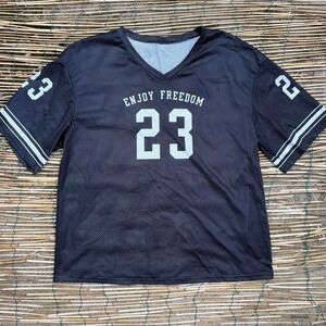 3 FOR‎ $15 DEAL / Womens Mesh Jersey Top Size L - PVBUNDLE